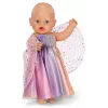 Doll dress ZAPF BABY born Rainbow Nightdress for 3–12 yrs, textile, multicolour, foldable