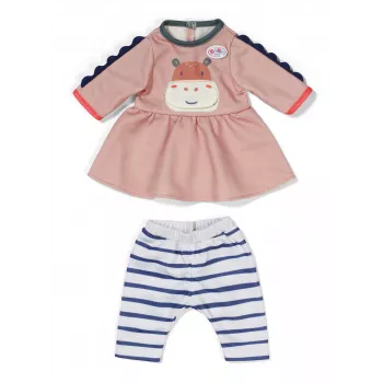 Doll dress ZAPF BABY born Dress Jungle for 36 cm dolls, multicolour, foldable, from 1 year