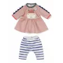 Doll dress ZAPF BABY born Dress Jungle for 36 cm dolls, multicolour, foldable, from 1 year