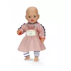 Doll dress ZAPF BABY born Dress Jungle for 36 cm dolls, multicolour, foldable, from 1 year