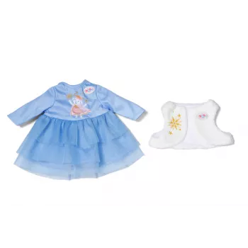 Doll dress ZAPF BABY born Winterdress for 36 cm dolls, multicolour, foldable, age 1+