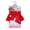 Doll dress ZAPF BABY born Xmas Dress for 43 cm dolls, textile, multicolour, foldable, age 3–12
