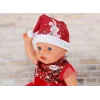 Doll dress ZAPF BABY born Xmas Dress for 43 cm dolls, textile, multicolour, foldable, age 3–12