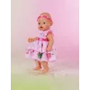 Doll dress ZAPF BABY born Dress with Pinplay for 43 cm doll, multicolour, foldable, age 3+