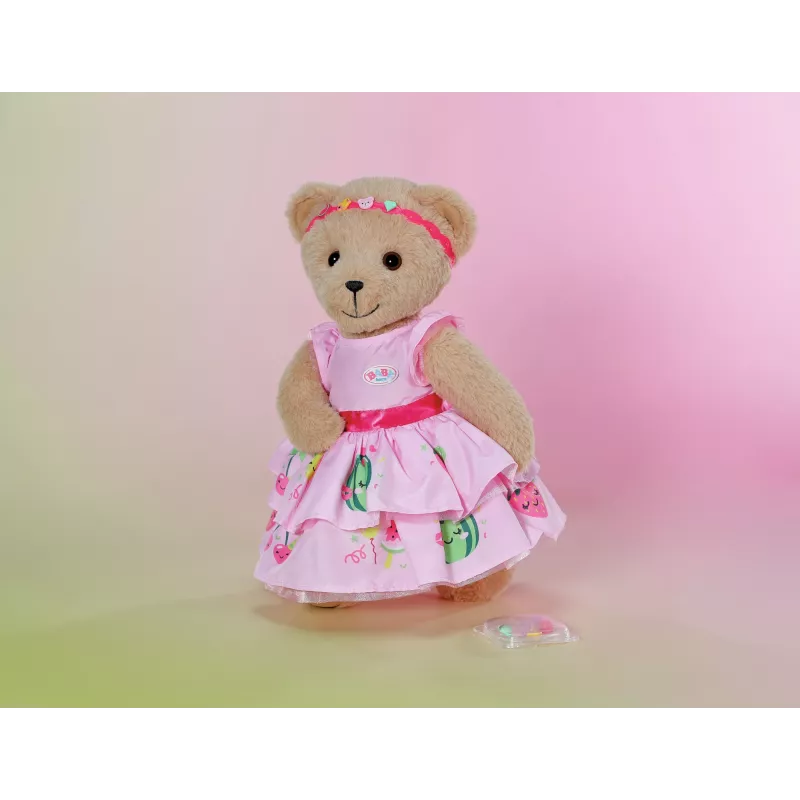 Doll dress ZAPF BABY born Dress with Pinplay for 43 cm doll, multicolour, foldable, age 3+