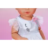 Doll clothes set ZAPF BABY born Ballerina-Outfit for 43 cm dolls, multicolour, recommended age 3+