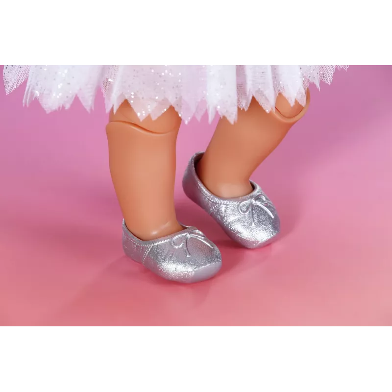 Doll clothes set ZAPF BABY born Ballerina-Outfit for 43 cm dolls, multicolour, recommended age 3+