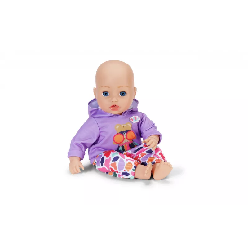 Doll clothes set ZAPF BABY born Hoodie Outfit for 43 cm dolls, multicolour, recommended age 3+