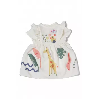 Doll dress ZAPF BABY born Giraffe for 43 cm dolls, multicolour, foldable, age 3+