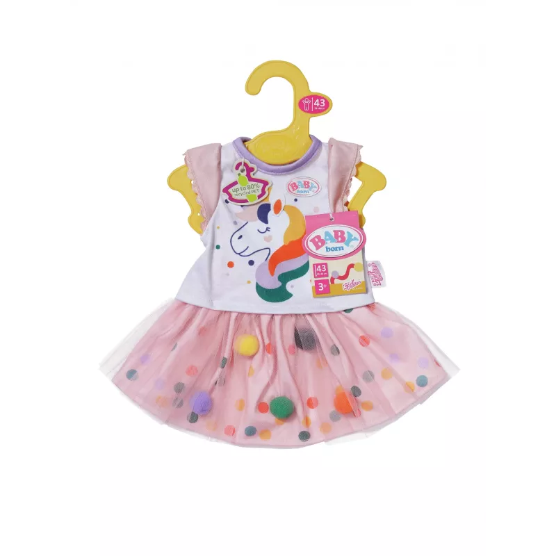 BABY born Tutu Dress Unicorn 43cm Doll dress
