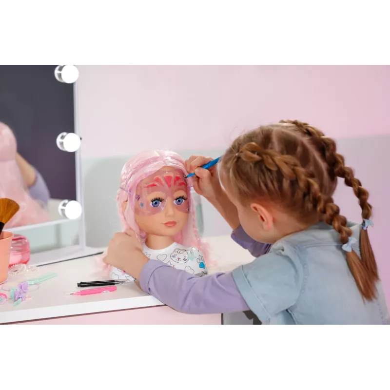 BABY born Styling Head Artist, Makeup/Styling doll head, Female, 3 yr(s), Multicolour