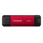 External SSD Kingston 512GB Dual USB-A/USB-C Portable, USB 3.2 Gen 2, Read 1050MB/s, Write 950MB/s, Black/Red