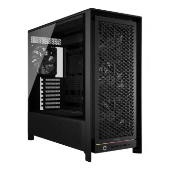 PC Midi Tower case CORSAIR FRAME 5000D RS — Black, ATX/EATX support, 3x140 mm front fans, tempered glass, 250×556×542 mm