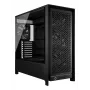PC Midi Tower case CORSAIR FRAME 5000D RS — Black, ATX/EATX support, 3x140 mm front fans, tempered glass, 250×556×542 mm