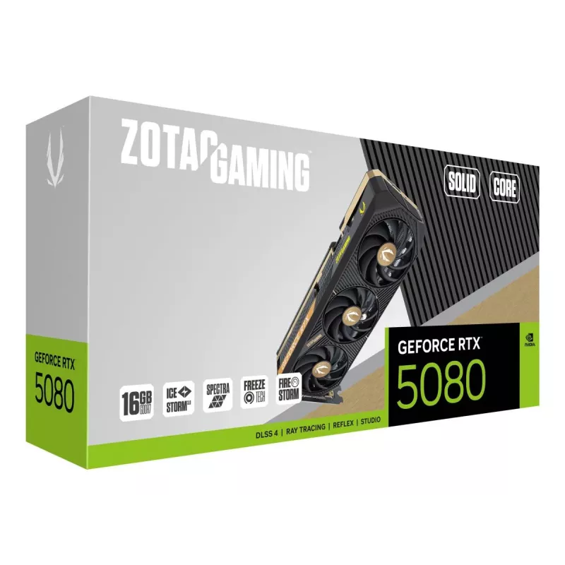 ZOTAC Graphic Card - GeForce Rtx 5080 - 16GB Gddr7