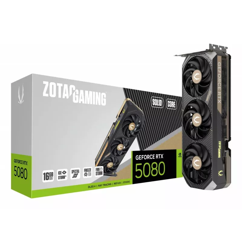 ZOTAC Graphic Card - GeForce Rtx 5080 - 16GB Gddr7