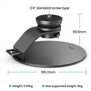 Stand BenQ ST30 — black stand compatible with BenQ projectors, W195.7×D180×H95.5 mm