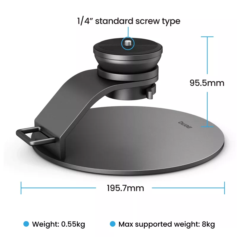 Stand BenQ ST30 — black stand compatible with BenQ projectors, W195.7×D180×H95.5 mm