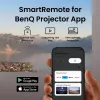 BenQ TK705STi short-throw projector — DLP UHD 4K (3840×2160), 3000 ANSI lumens, LED light source, 16:9, offset 100%
