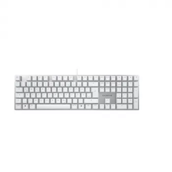 Keyboard CHERRY KC 200 MX Universal USB QWERTZ German Silver White Mechanical 109 keys