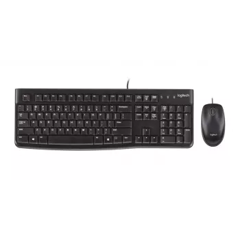 Keyboard and Mouse Set Logitech Desktop MK120