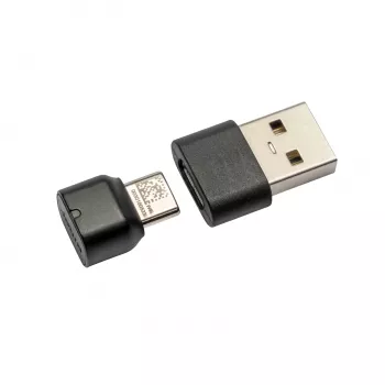 USB-C Adapter Jabra 14208-38 USB-C Female to USB-A Male Black