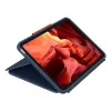Keyboard case Logitech Rugged Combo 4 Touch QWERTZ German Smart Connector Blue for iPad 10th gen (A16) Trackpad Dock 256×195×20 mm