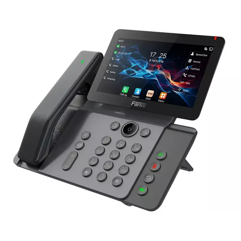 IP Phone Fanvil V66 PRO Dark Grey 20 lines IPS Wi-Fi Wired handset
