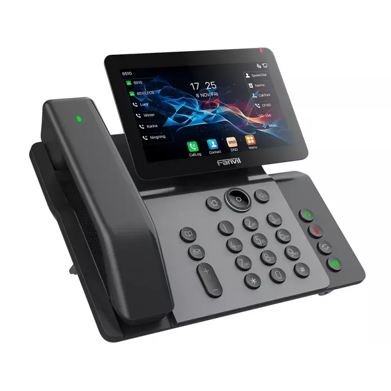 IP Phone Fanvil V66 PRO Dark Grey 20 lines IPS Wi-Fi Wired handset