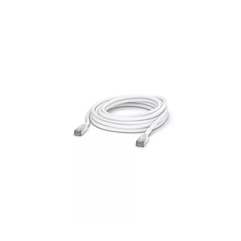 Networking patch cable UBIQUITI UACC-CABLE-PATCH-OUTDOOR-8M-W RJ-45 Cat5e 8 m White