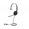 Yealink UH35 Mono UC USB-C/A Headset, Wired, 20 - 20000 Hz, Calls/Music, 96.5 g, Headset, Black