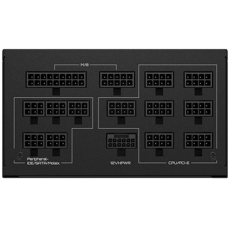 GIGABYTE UD1300GM PG5 power supply unit 1300 W 20+4 pin ATX ATX Black