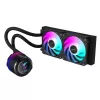 All-in-one liquid cooler GIGABYTE AORUS WATERFORCE X II 240 2x120mm ARGB Fans