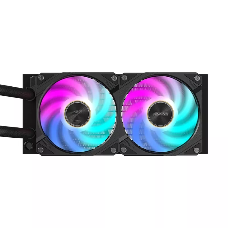 All-in-one liquid cooler GIGABYTE AORUS WATERFORCE X II 240 2x120mm ARGB Fans