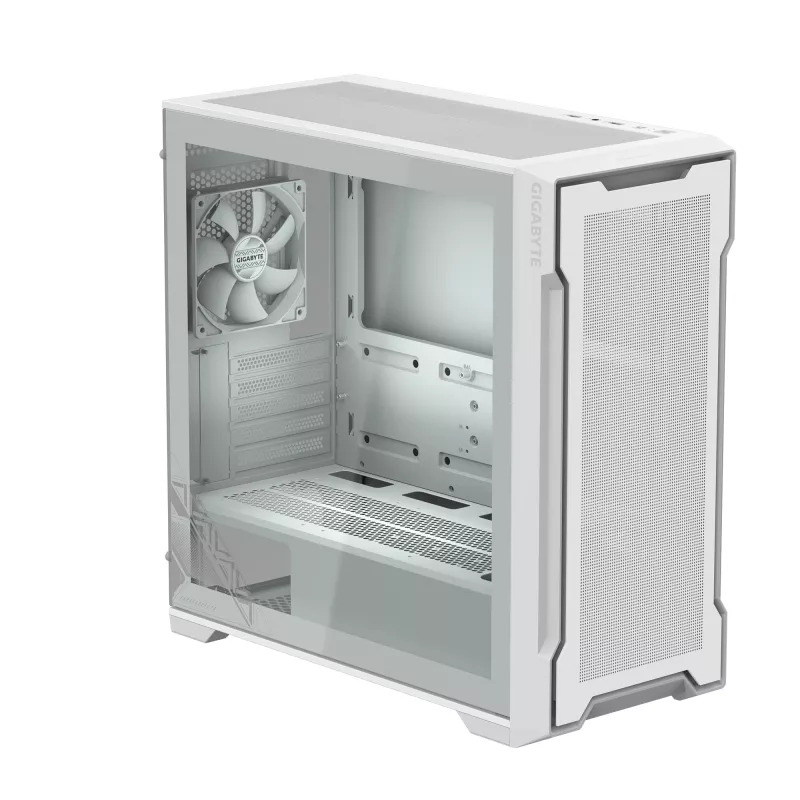 PC Case GIGABYTE C102 GLASS Midi Tower White