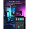 Smart lighting kit Govee H6047, Wi‑Fi/Bluetooth, 12V 24W, black, 5 pieces