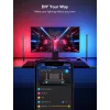 Smart lighting kit Govee H6047, Wi‑Fi/Bluetooth, 12V 24W, black, 5 pieces