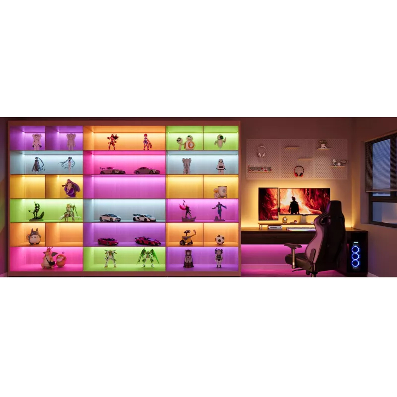 Smart LED strip light Govee Strip Light S 5m — Wi‑Fi/Bluetooth, RGBIC, 5,000 mm, white