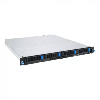 Rack server ASUS RS300-E12-RS4, 1U, Intel C262, LGA1700, Xeon E-2400, 4x hot-swap 3.5 inch bays, 450W PSU, DDR5 UDIMM up to 128GB