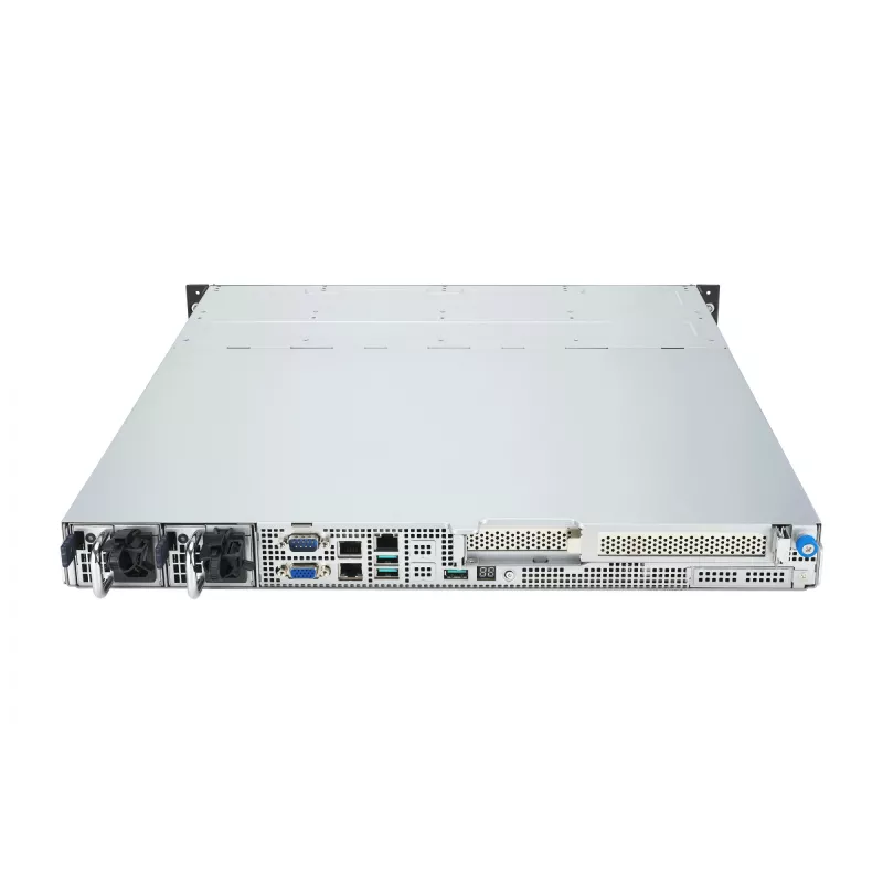 Rack server ASUS RS300-E12-RS4, 1U, Intel C262, LGA1700, Xeon E-2400, 4x hot-swap 3.5 inch bays, 450W PSU, DDR5 UDIMM up to 128GB