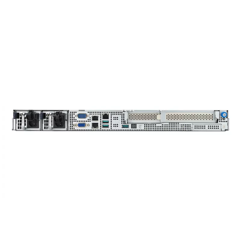 Rack server ASUS RS300-E12-RS4, 1U, Intel C262, LGA1700, Xeon E-2400, 4x hot-swap 3.5 inch bays, 450W PSU, DDR5 UDIMM up to 128GB