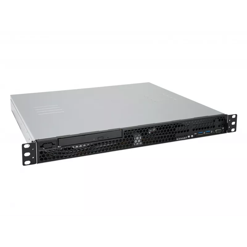 Rack server ASUS RS100-E11-PI2, Intel C252, LGA 1200, 1U, 4 DIMM, DDR4 up to 128 GB, 350W PSU, 2x RJ-45, M.2