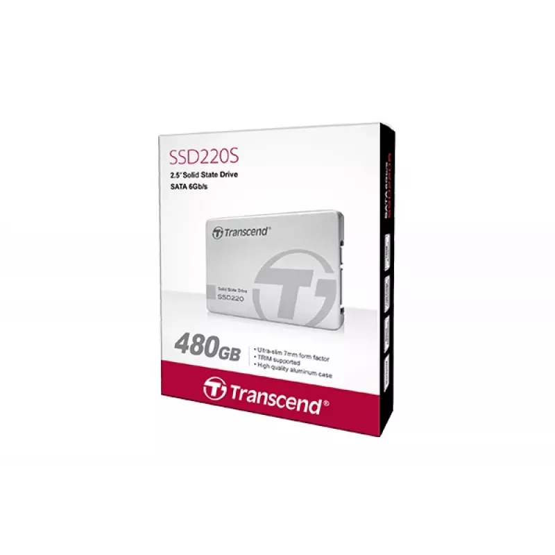 SSD disk Transcend 480GB 2.5 inch SATA III TS480GSSD220S