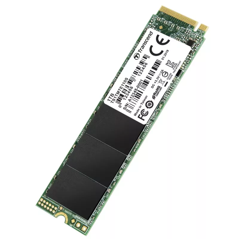 TRANSCEND SSD 110s 1TB M.2 2280 NVMe PCI-E GEN3 x4 Double-sided