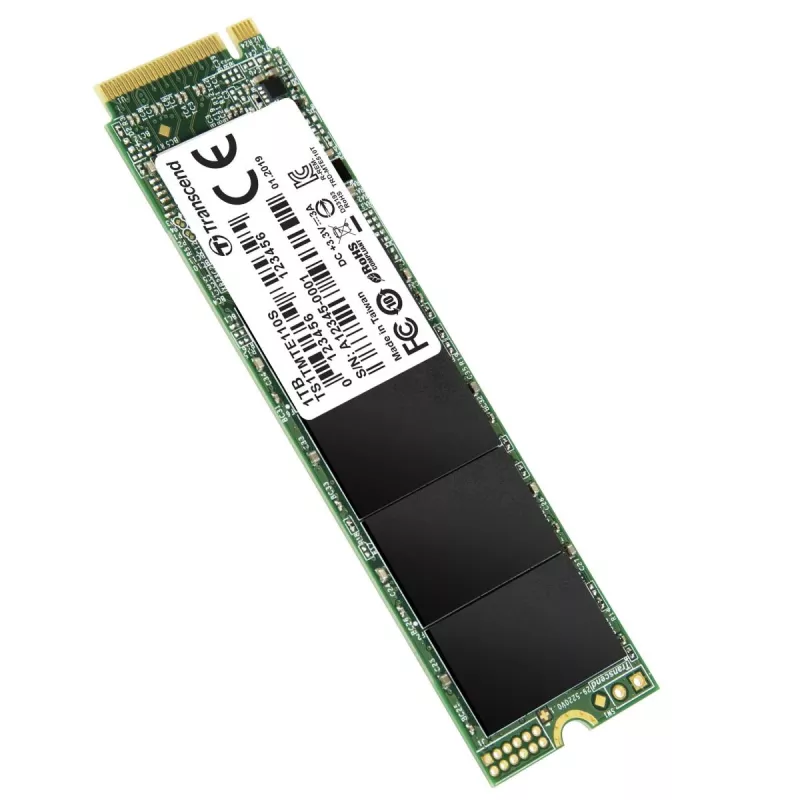 TRANSCEND SSD 110s 1TB M.2 2280 NVMe PCI-E GEN3 x4 Double-sided