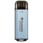 TRANSCEND Esd300c - 2TB Portable SSD - USB Type-c - 3D Nand Flash - Sky Blue