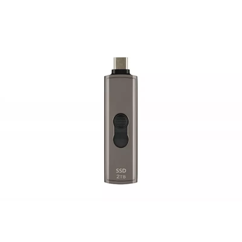 TRANSCEND SSD - Esd330c Portable Drive - 2TB - USB Type C - Dark Grayish Brown