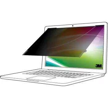 Frameless display privacy filter 3M BP140W9B 14 inch Scratch resistant