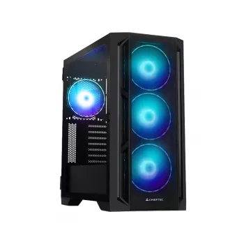 Chieftec PC Case GA-01B-L-OP APEX LUMO Midi Tower Black