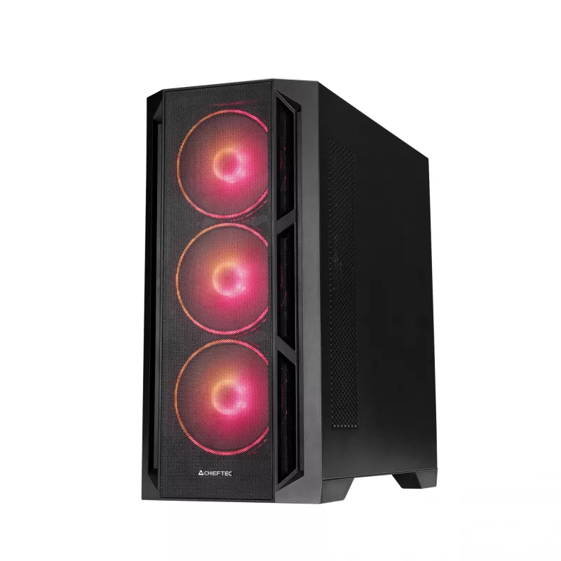 Chieftec PC Case GA-01B-L-OP APEX LUMO Midi Tower Black